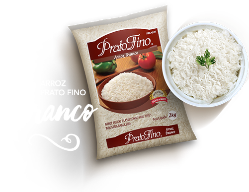 Arroz Branco - Arroz Prato Fino (500x400), Png Download
