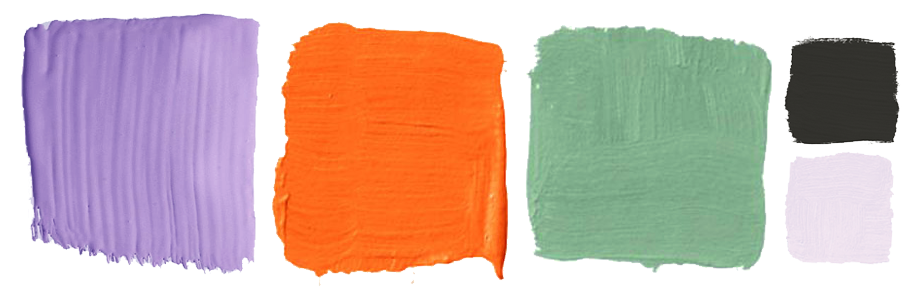 Colour-swatches - Paint (926x288), Png Download