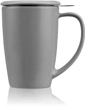 Grey - Black - Mug (450x372), Png Download