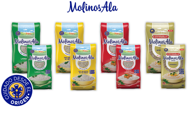 Arroz Molinos Ala Integral (654x424), Png Download