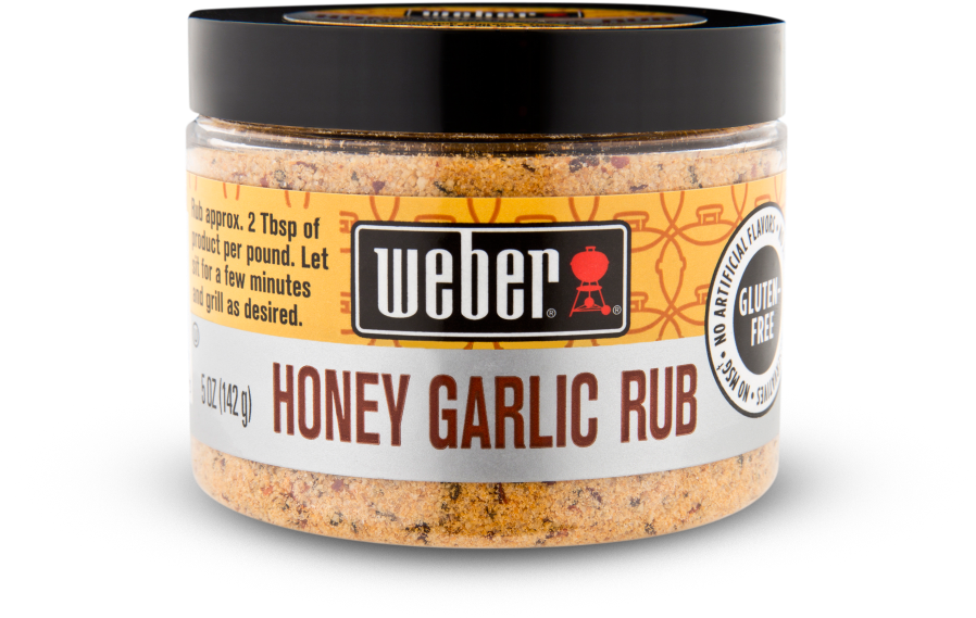 Weber Rub, Honey Garlic - 5 Oz (900x900), Png Download