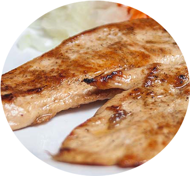 Chicken Breast - Kipper (393x421), Png Download