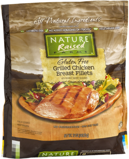 Natureraised Farms Whole Grain Breast Nuggets - 12 (600x600), Png Download