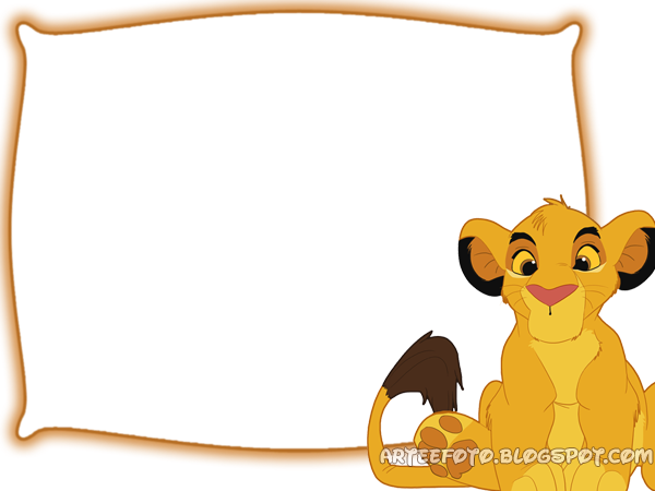 Montagem Para Fotos - The Lion King (600x450), Png Download