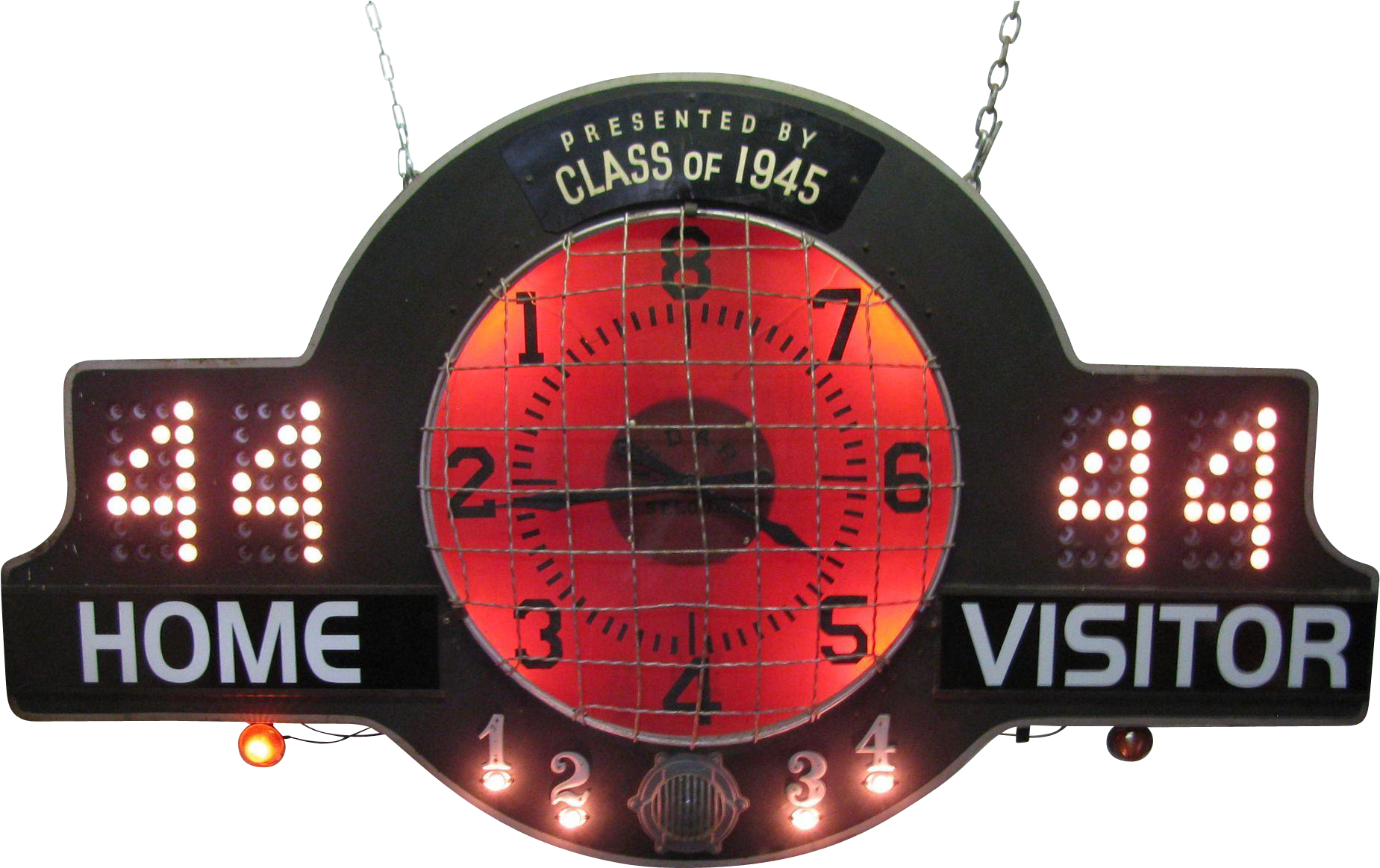 Vintage Medart Basketball Score Board - Gauge (1848x1848), Png Download