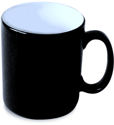 Durham Two Tone Black Mug - Gift (520x519), Png Download