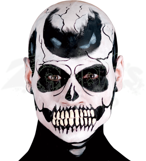 Skeleton Teeth Latex Appliance - Gloomy Skeleton Teeth (550x550), Png Download