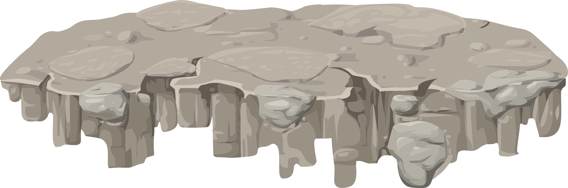 This Free Icons Png Design Of Alpine Landscape Platform (2400x798), Png Download