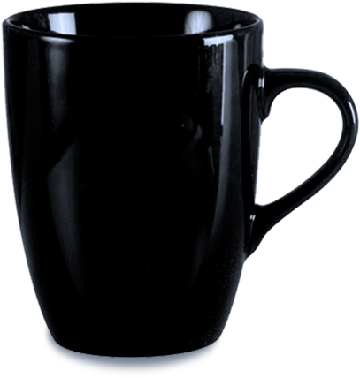 Marrow Black Mug - Red (520x519), Png Download
