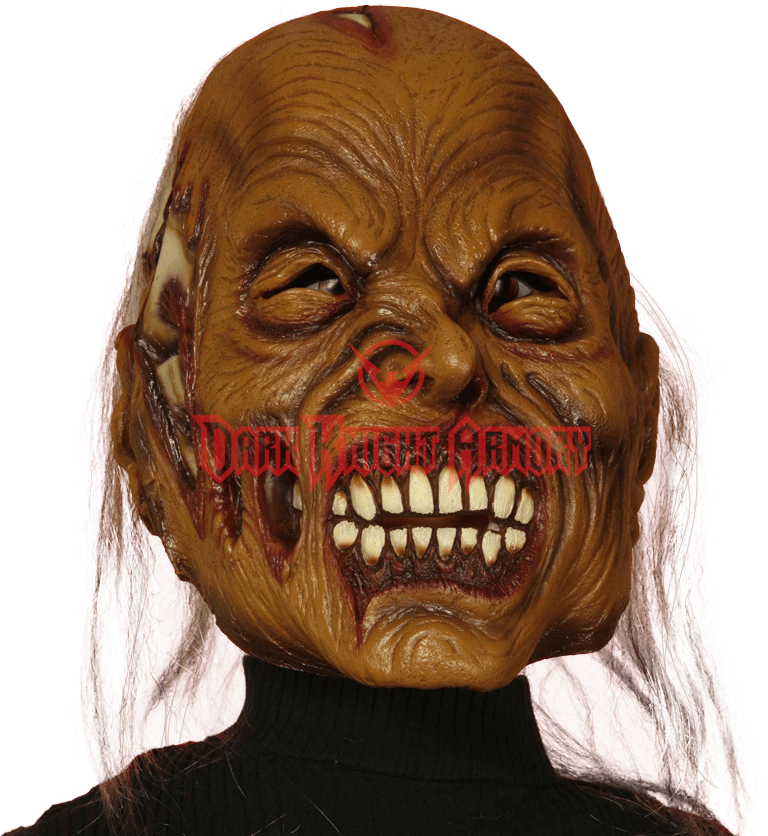 Rotted Zombie Mask - Rotten Zombie Mask 63252 (838x838), Png Download