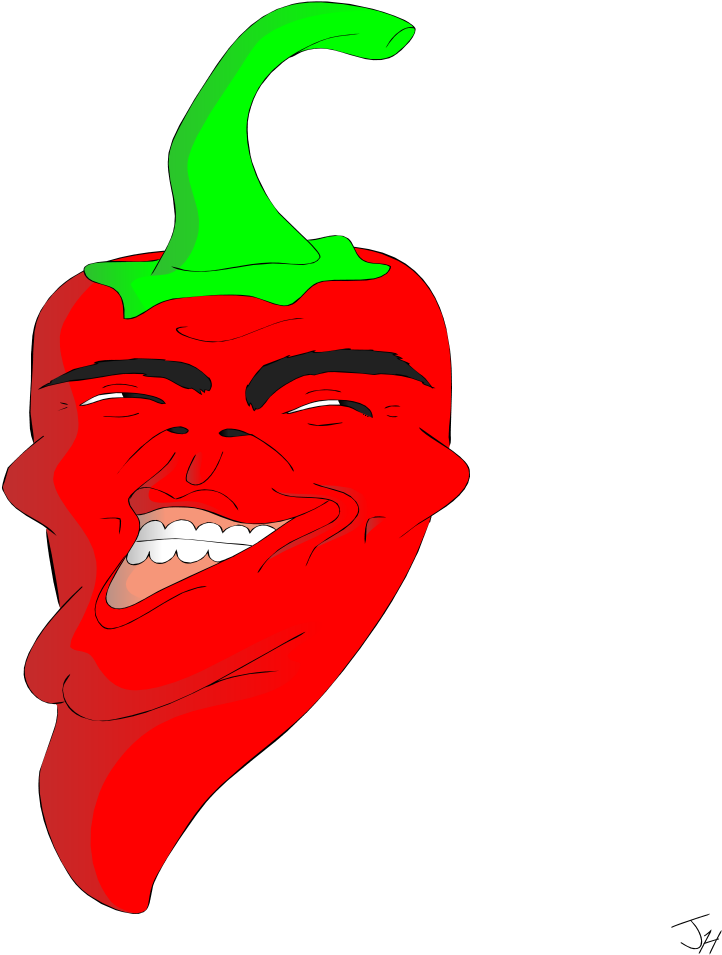 Child Safety Pepper - Habanero Chili (1000x1000), Png Download