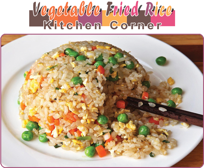 Vegetable Fried Rice - 20 Popular Nigerian Foods (718x579), Png Download
