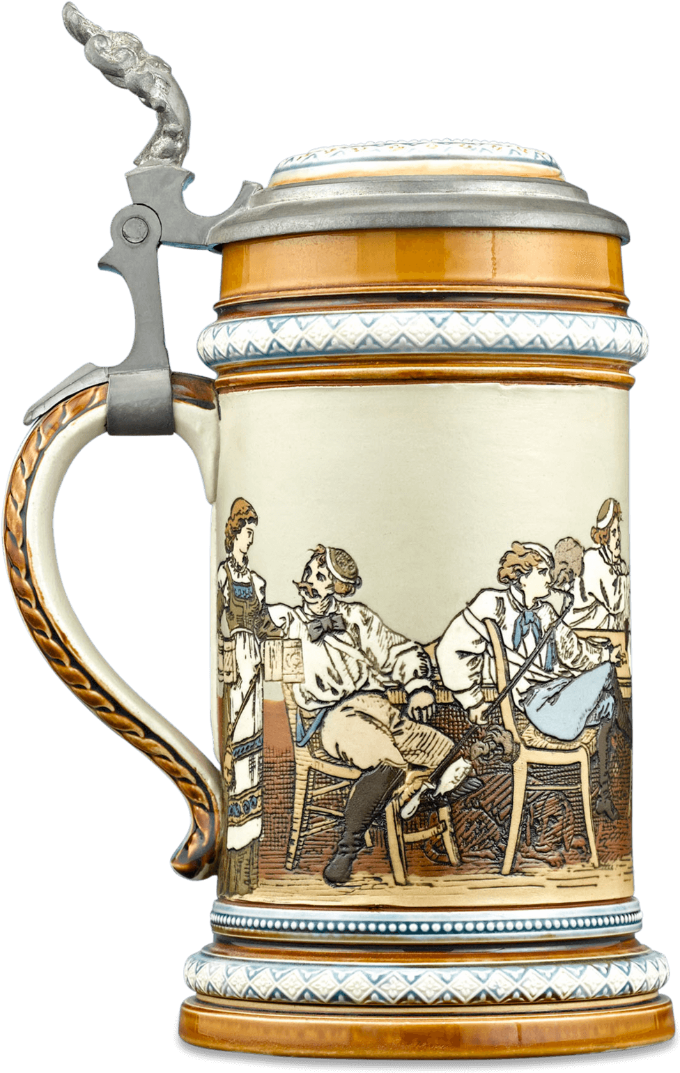Mettlach Tavern Beer Stein (1750x1750), Png Download