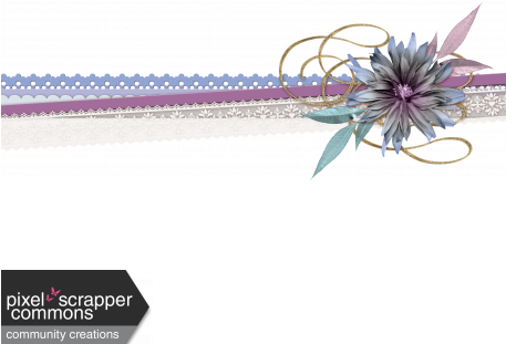 Lavender Cluster - Digital Scrapbooking (456x456), Png Download