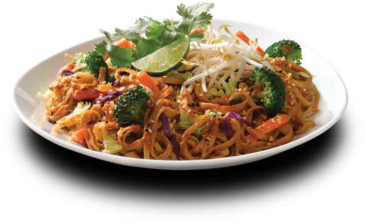 Spicy Fish Cakes Spring Rolls Chicken Wings Chicken - Pad Thai Noodles And Company (536x374), Png Download