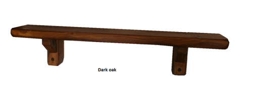 15cm Handmade Solid Wooden Shelf - Shelf (500x500), Png Download