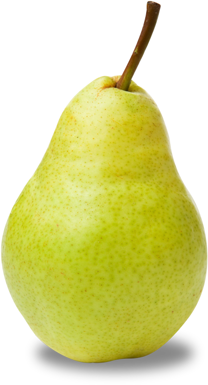 May Cause Allergic Reactions - Pear With White Background (600x800), Png Download