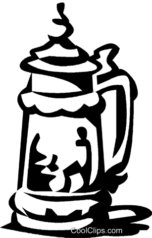 Beer Stein Royalty Free Vector Clip Art Illustration - Clip Art (307x480), Png Download