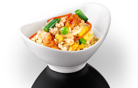 Steamed Rice (450x288), Png Download