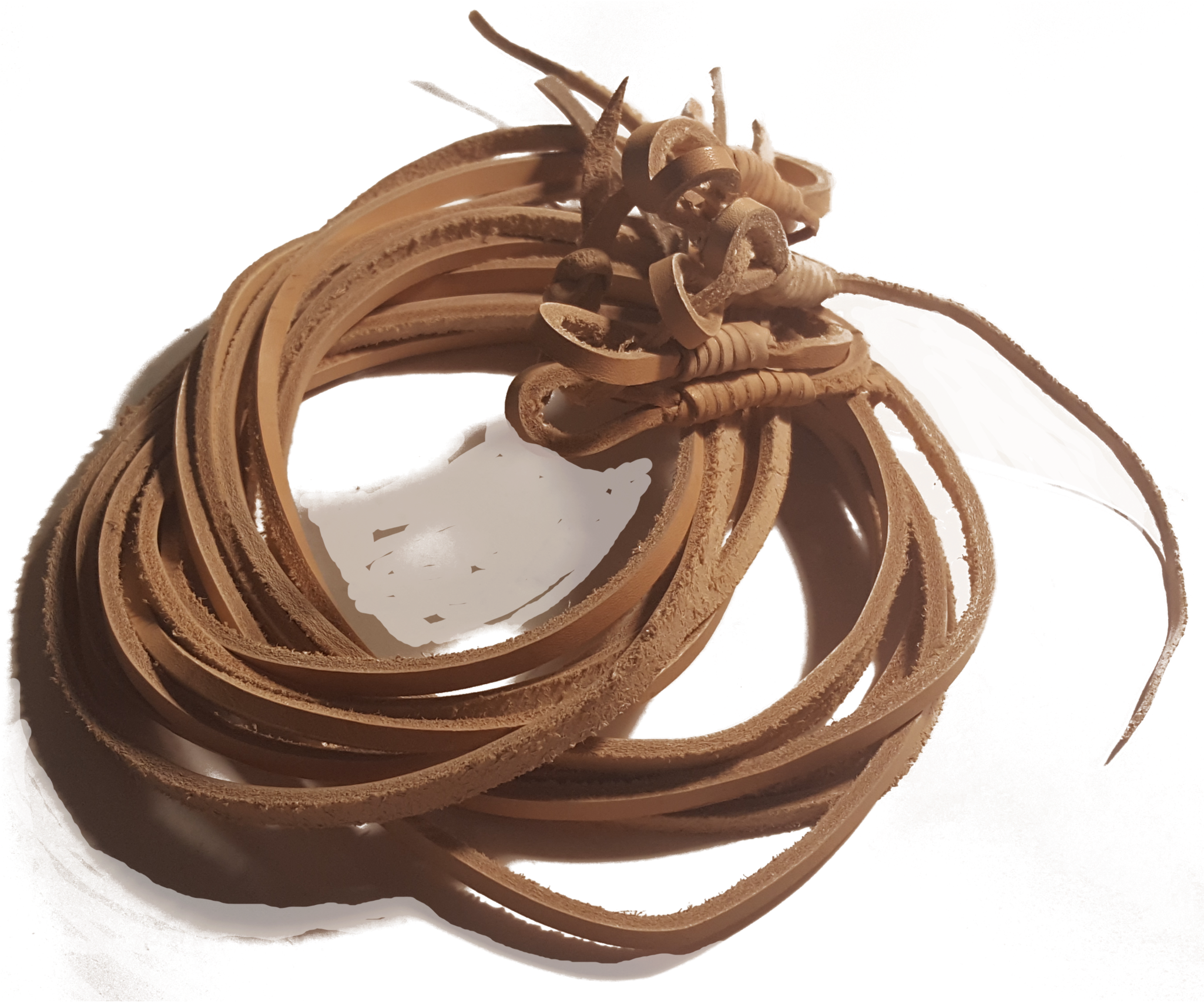 Leather Quick Tie - Goat (2048x2048), Png Download