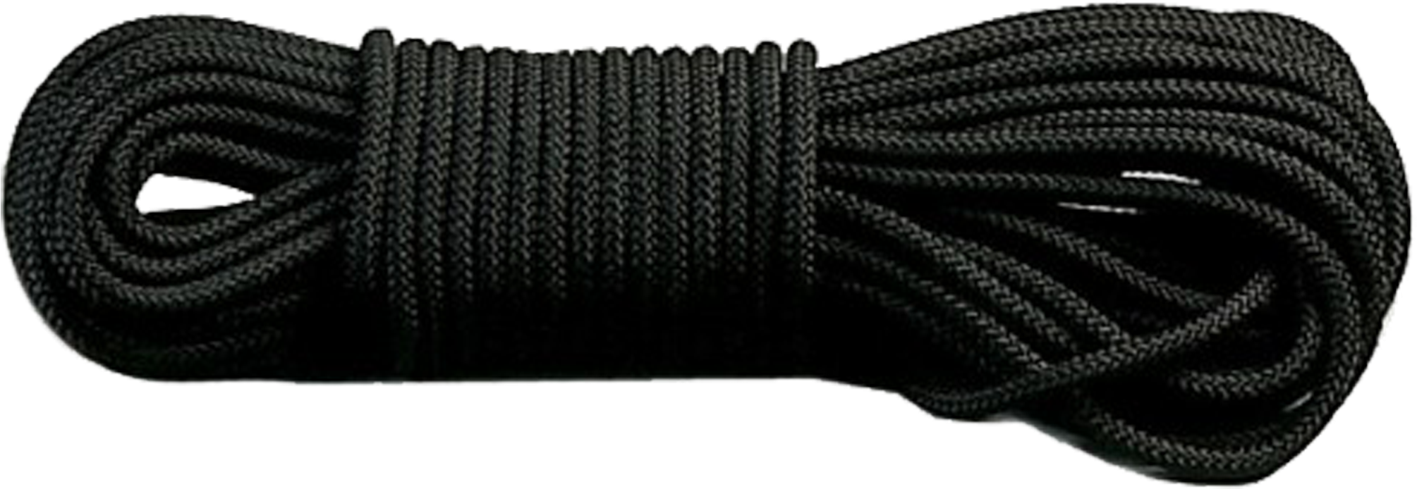 Download Black Nylon Rope PNG Image with No Background 