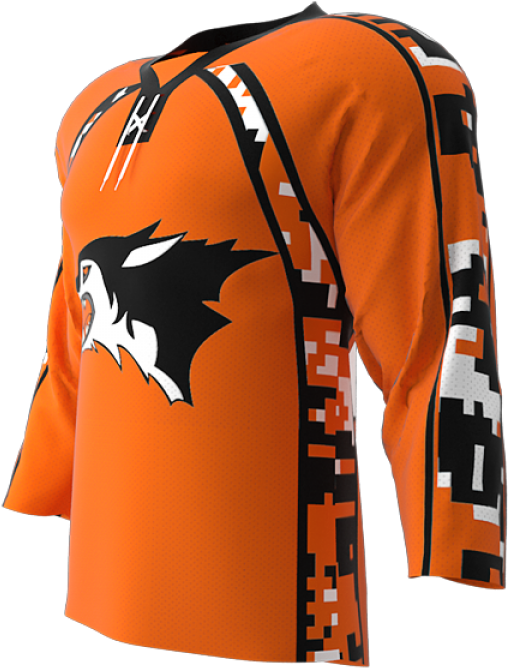 Enforcer Pro Ice Hockey Jersey W/ Lace Neck - Hockey Jersey (900x900), Png Download