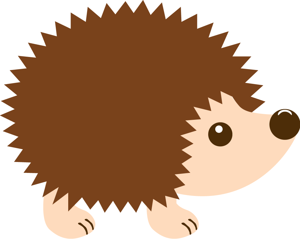 Hedgehog Clipart Angry Cartoon - Hedgehog Clipart (1016x810), Png Download