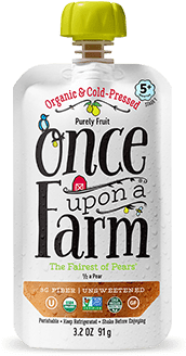 The Fairest Of Pears Pouch - Once Upon A Farm Mango (335x360), Png Download