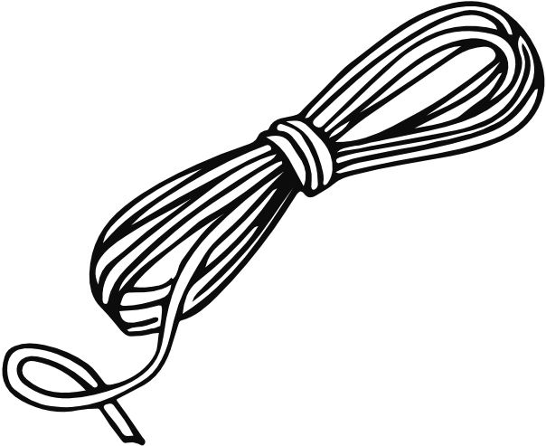 Understanding And Tying The Gote From A Feeling Perspective - Line Art (800x600), Png Download