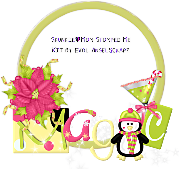 Evol Angel Scrapz Christmas Clusters - Christmas Day (640x640), Png Download