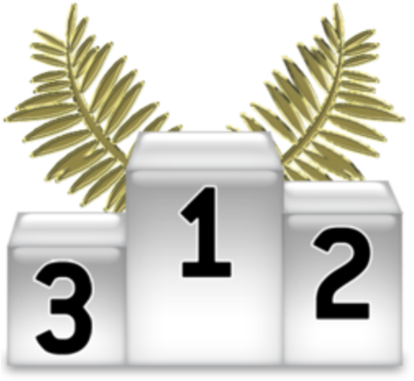 Bb Acf E Fb Abf A A D B C Podium - Podium Png (600x600), Png Download