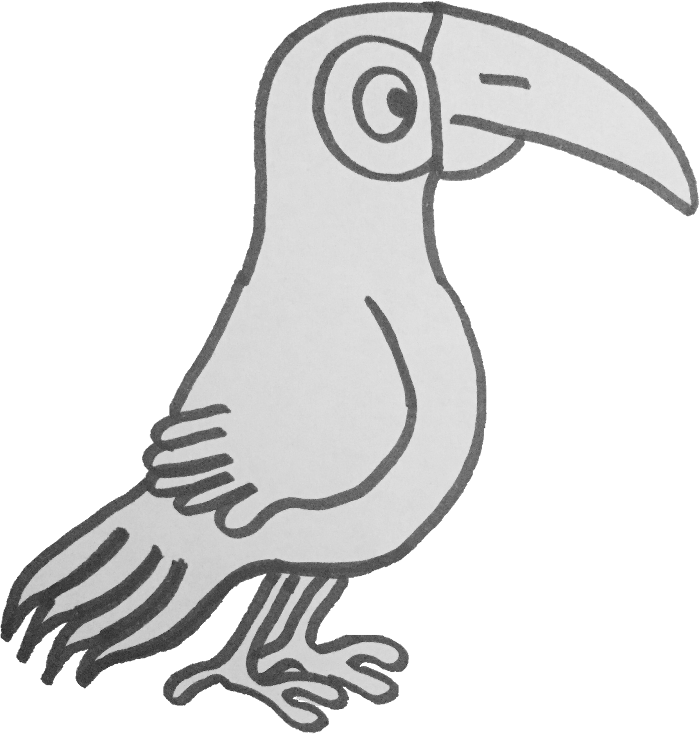 El Tucán Damián Está Recubierto De Plumas Y Más Plumas (1486x1600), Png Download