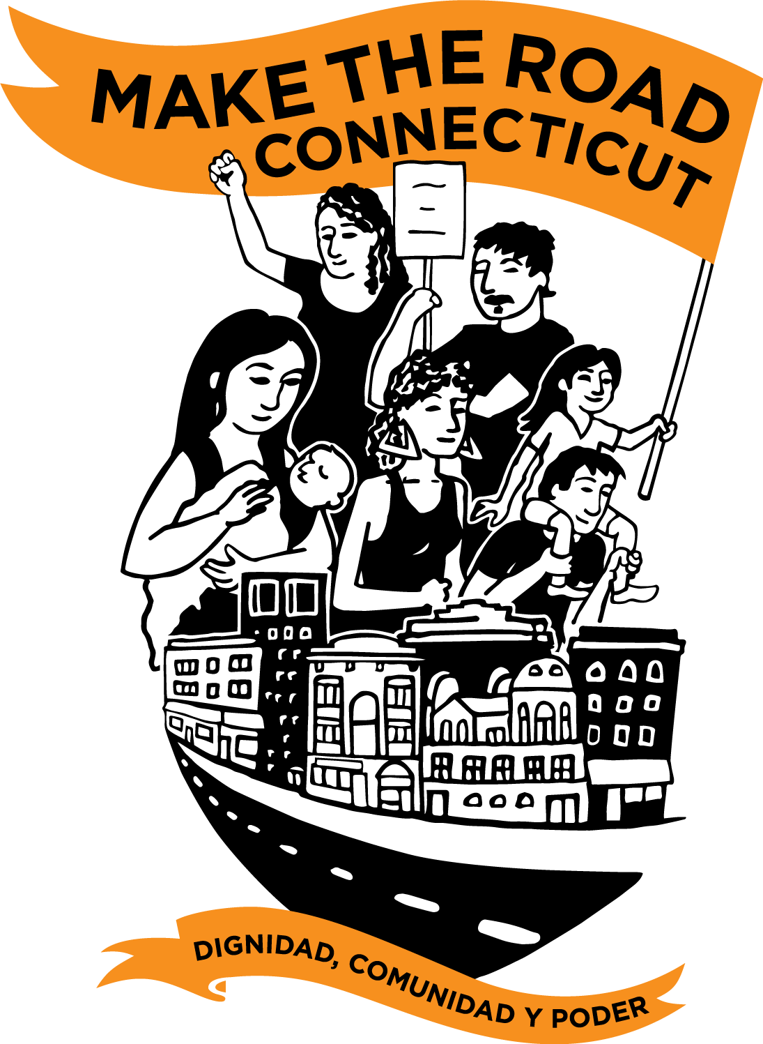 Make The Road (1095x1497), Png Download