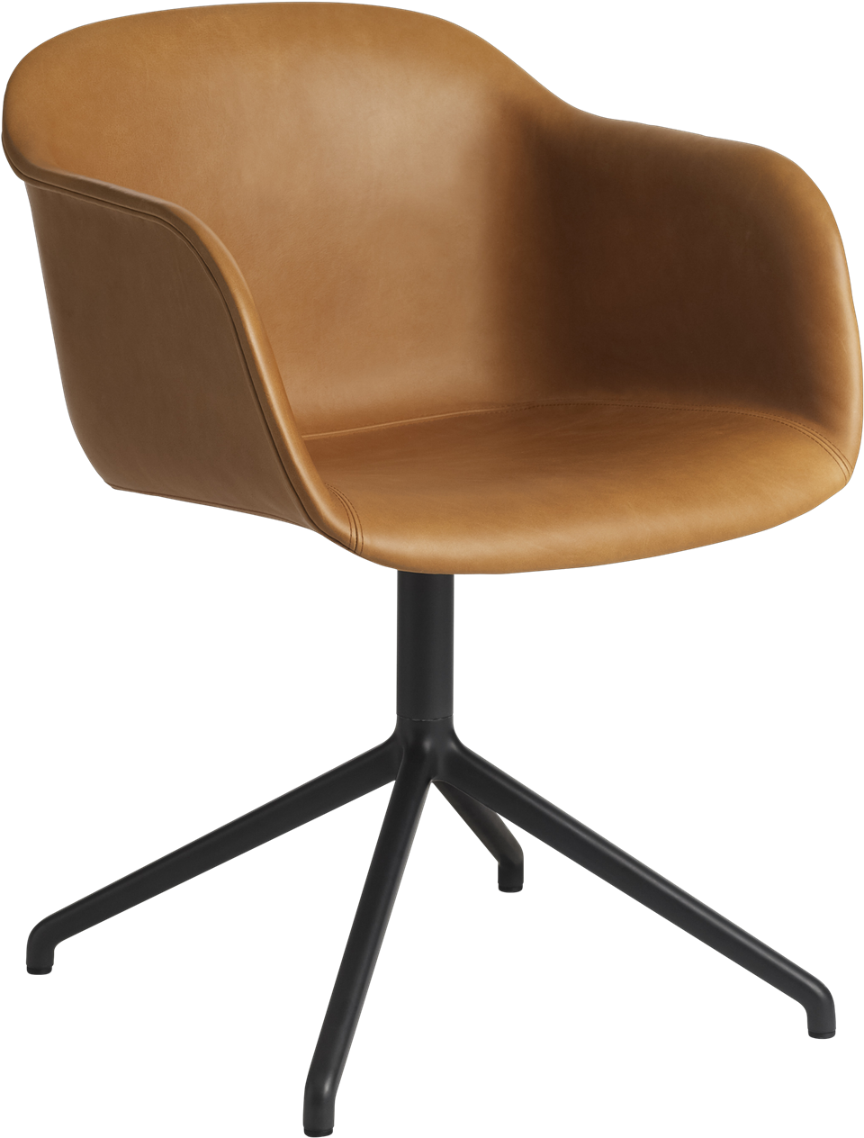 Fiber Armchair Swivel Base - Muuto Fiber Arm Chair (2000x2000), Png Download