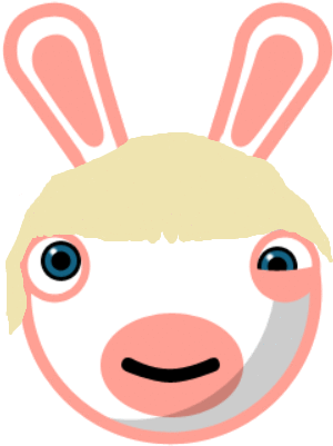 Bunny Beatz Fa - Just Dance Wii (338x434), Png Download