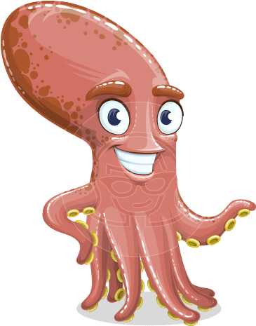Braindon The Helpful Octopus - Show Me The Money (462x464), Png Download
