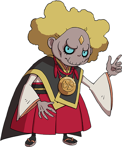 A Sinister Force Has Sparked A War Between Two Yo-kai - Yo Kai Watch Kin (422x543), Png Download