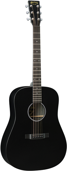 Dxae Black - Martin Dxae Electro-acoustic Dreadnought, Black Hpl (285x715), Png Download