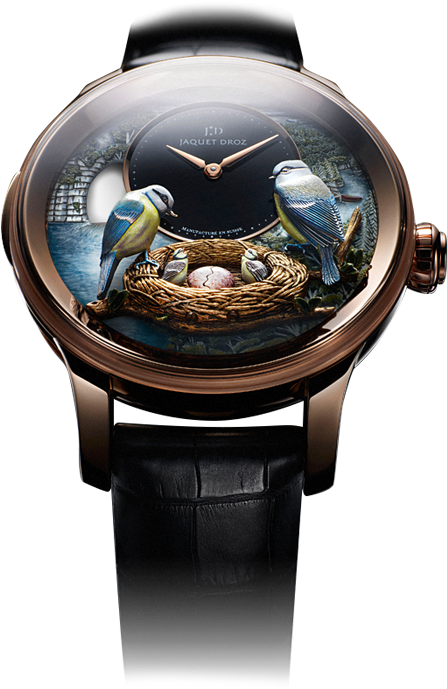 The Bird Repeater - Birds On Luxury Watch (522x690), Png Download