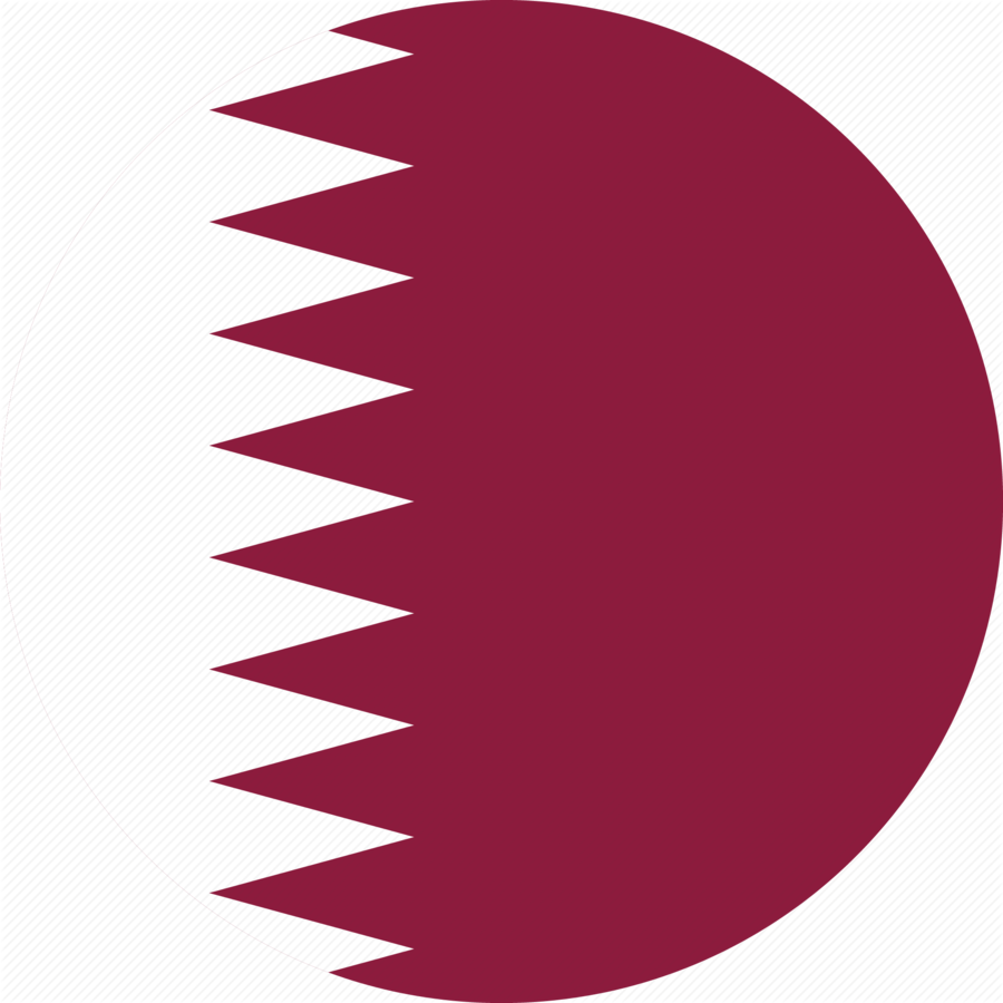 Download Qatar Flag Circle Png Clipart Flag Of Qatar - Qatar Flag In A Circle (900x900), Png Download