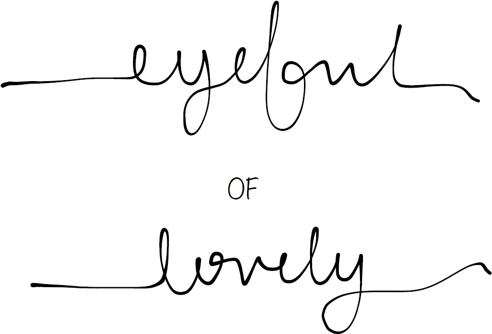 Eyeful Of Lovely - Calligraphy (1325x866), Png Download