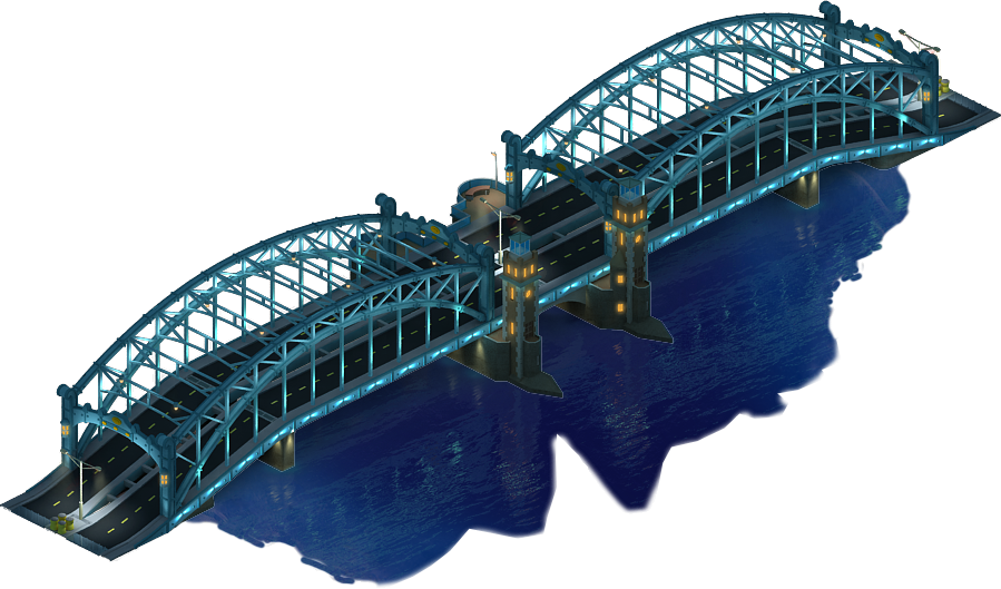 Vega Bridge L1 - Building (899x529), Png Download