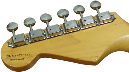 Mexican Fender Signature Serial Number - Fender Serial Number (450x338), Png Download