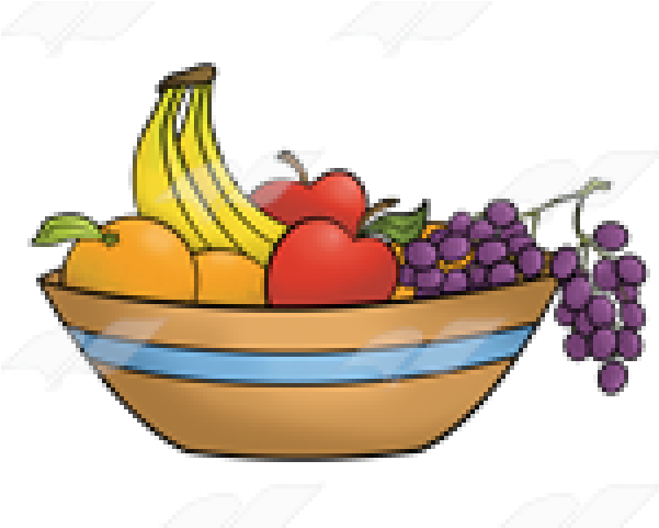 Fruit Bowl Clipart Png (640x480), Png Download