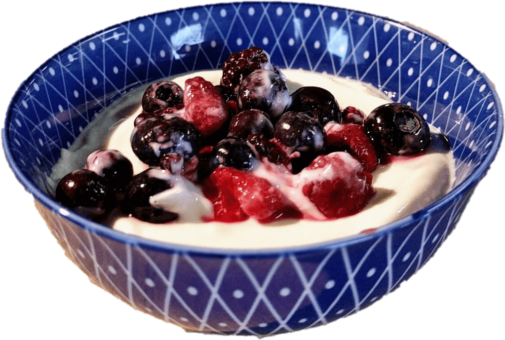 Berry Yoghurt - Dessert In Disguise (1380x759), Png Download