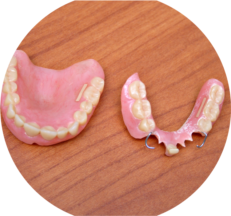 Dentures - Hardwood (750x750), Png Download
