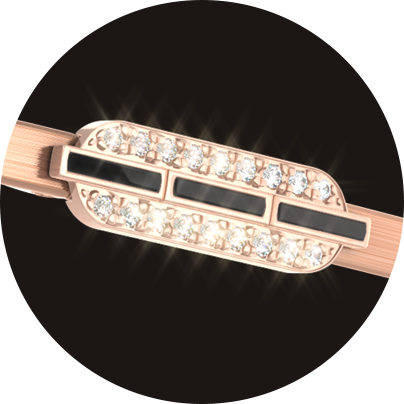 Pure Déco - Ring (404x404), Png Download