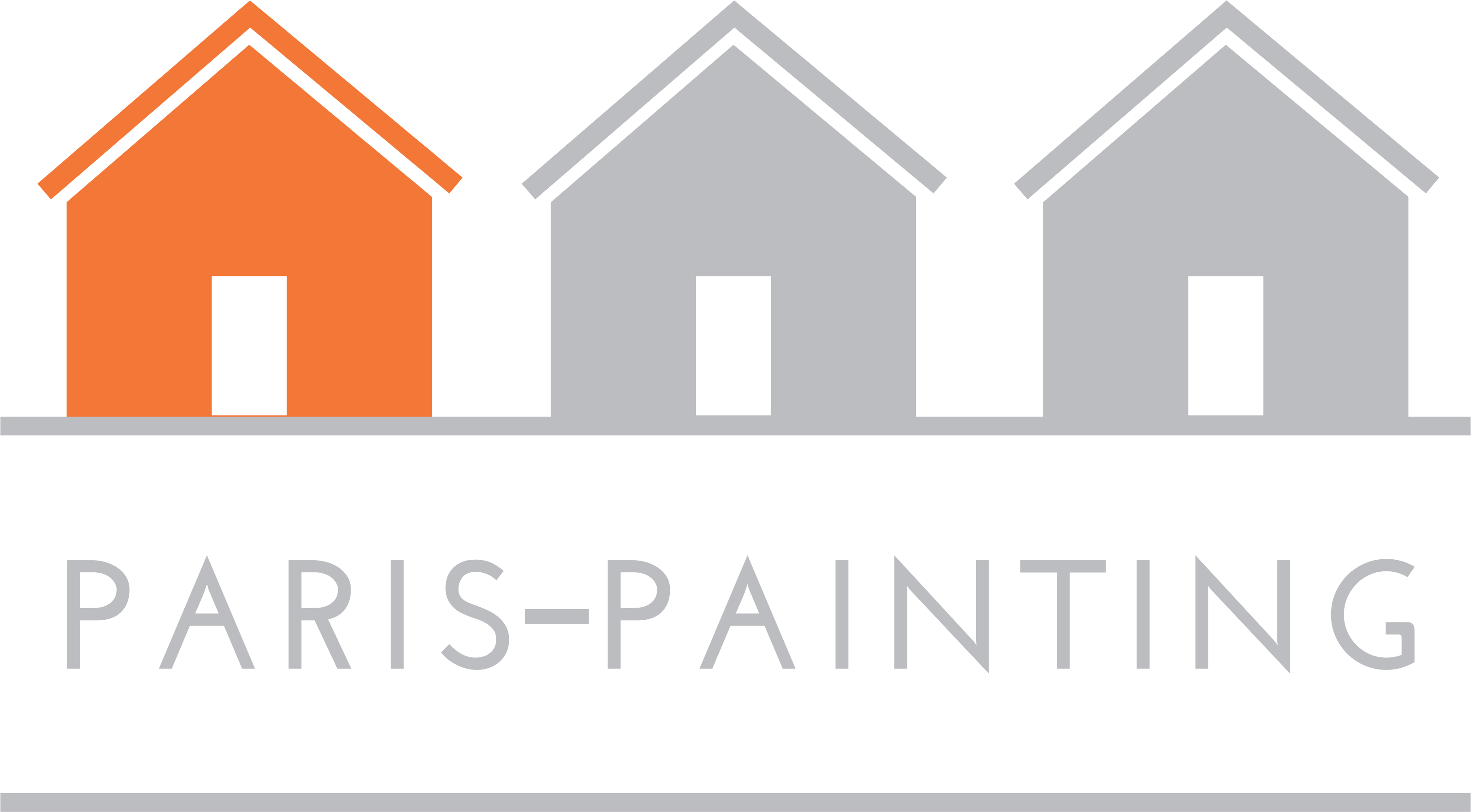 Paris Painting - Paris Painting Mn (3299x1819), Png Download