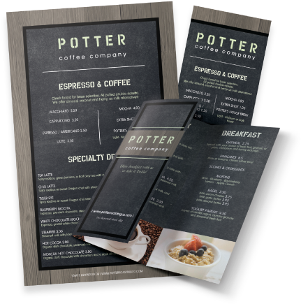 Get Custom Menus - Advertising (434x441), Png Download