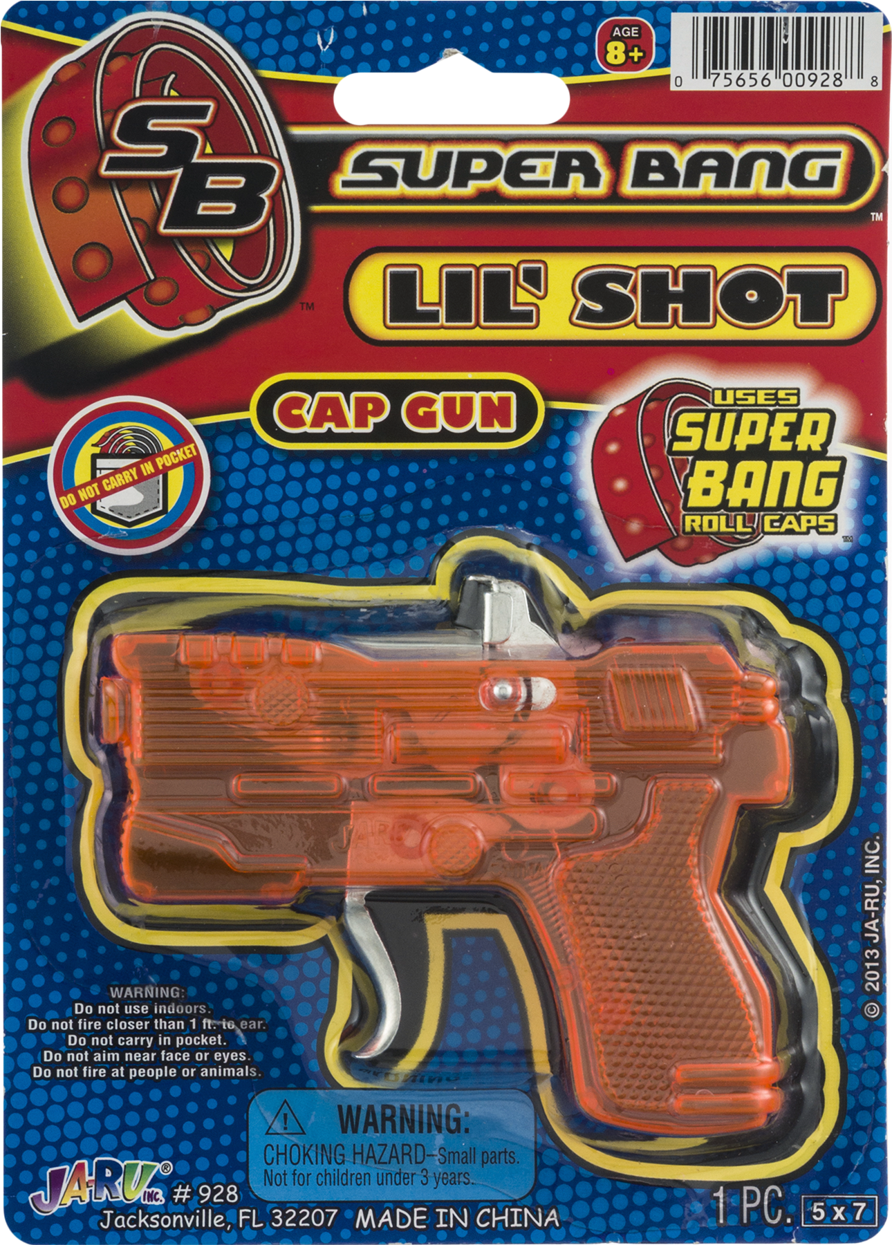 Ja Ru Super Bang Cap Gun, Lil' Shot (1800x1800), Png Download